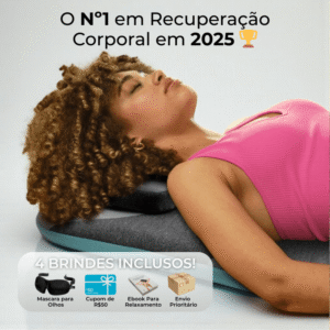Tapete Massageador e Alongador de Coluna SpineRelax Pro™ – GRÁTIS 4 BRINDES EXCLUSIVOS